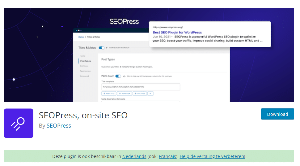 Working with focus keywords in SEOPress Working with focus keywords in SEOPress