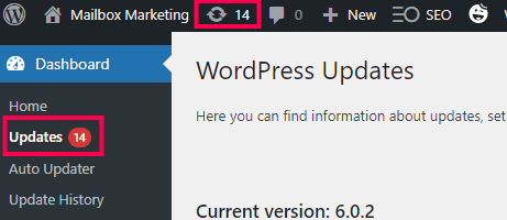 How do I update WordPress every time (without stress)? wp updates notifications